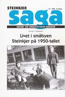 Steinkjer Saga 2008. Hele boka var skrevet av utflyttet Steinkjergutt; Gunnar E. Kristiansen, som kalte historiene «Livet i småbyen Steinkjer på 1950-tallet» der forsida prydes av ungers leik.