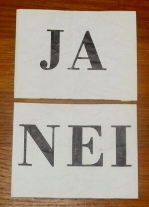 Stemmesedler folkeavstemning 1994 EU.jpg