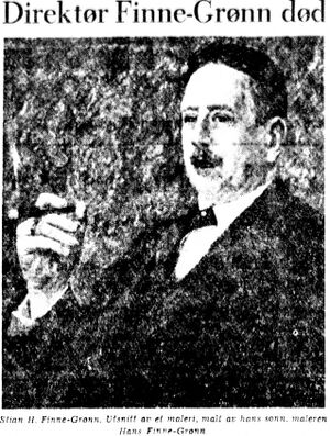 Stian Herlofsen Finne-Grønn faksimile Aftenposten 1953.jpg