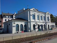 Larvik stasjon (1881). Foto: Morten Bakkeli