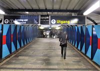 Motiv fra Stortinget stasjon (2019). Foto: Stig Rune Pedersen