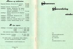 Strømmen Samvirkelag folder 1955 Omslag.