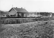 Landets eldste stasjon: Strømmen stasjon fra 1853.