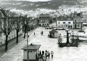Strømsø torg 1960