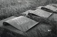 Eldre bilde av gravstedet til familien Weberg. Foto: Domenico Erdmann/Riksantikvaren