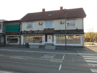 Strømsveien 69 kort før riving.