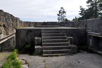 Trapp opp til kanonstilling