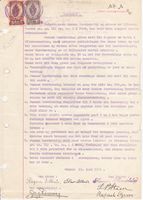 Sunnan Samvirkelags kontrakt med Ragna og Olav Ellerås som sikret vannleveransene fra Elleraasmarka i 1936