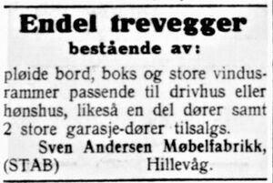 Sven Andersen Møbelfabrikk annonse 1935.jpg