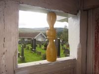 Svene kirke, detalj fra inngangsparti. Foto: Stig Rune Pedersen