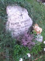 Gravminne, høyesterettsadvokat og høyrepolitiker Folke Sverdrup. Foto: 2015