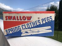 Eksportklypa Swallow var laga i tre. Foto: Ingebjørg Hovde
