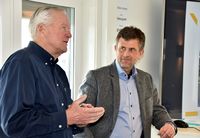 Anders Godal Holt orienterte om teknologiutviklingen i norsk sammenheng.