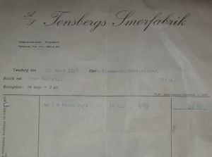 Tønsbergs smørfabrik faktura 1926.JPG