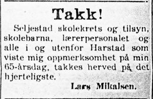 Takkeannonse II i Harstad Tidende 22. november 1939.jpg