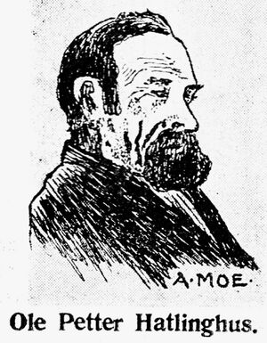 Tegning av Anders Moe i Inntrøndelagen og Trønderbladet 22.12. 1933.jpg