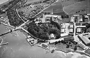 Teie hovedgård, Tønsberg bryggeri, tyskerbrakker.jpg