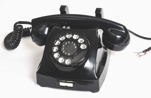 Telefon, automatisk, bord og veggmodell, 1953..jpg