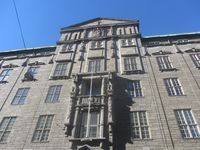 Telegrafbygningens fasade mot Kongens gate. Foto: Stig Rune Pedersen