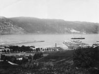 Thamshavn. Foto: Sverresborg Trøndelag Folkemuseum (juni 1906).