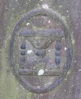 Timeglass på eldre gravminne på Vår Frelsers gravlund.