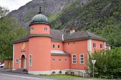 Rjukan baptistkirke (1923/1932). Foto: Roy Olsen (2019)
