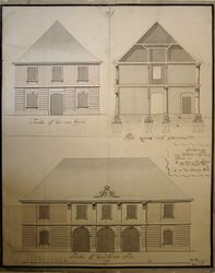 Tollboden fra 1790, signert Hans Christian Lind. Fra Riksarkivet, GTK 80.