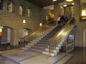 Motiv fra Trappehallen, innenfor hovedinngangen. Foto: Stig Rune Pedersen