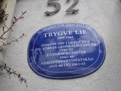 Trygve Lie vokste opp i Grorudveien 52. Foto: Stig Rune Pedersen