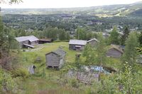Trysil bygdetun åpna i 1901, og er landets eldste bygdemuseum. Foto: Chris Nyborg (2014).