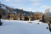 Tveitetunet, no ein del av Setesdalsmuseet. Foto: Chris Nyborg (2014).