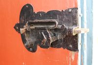 Låsen sett fra innsida. Foto: Chris Nyborg (2014).