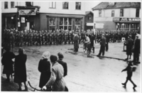 173. Tyskerne ankommer Lillestrøm 12. april 1940. Foto Bernt Bryde.PNG