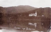 Tysnes kyrkje i 1906.