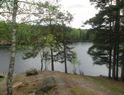 Østmarkseteren ligger like nord for Ulsrudvann. Foto: Stig Rune Pedersen
