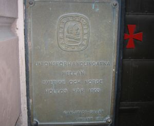 Unionsoppløsningen 1905 skilt Karlstad.jpg