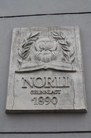 24. Universitetsgata 22-24 i Oslo Norli bokhandel relieff.JPG