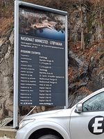 Arbeider med nasjonalt minnested ved Utøyakaia. Foto: Eva Rogneflåten, 2020