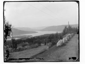 Utsigt over et skogsvann - NB MS G4 0596.jpg