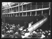 Motiv fra sjøfartsutstillinga. Foto: Narve Skarpmoen (1914).