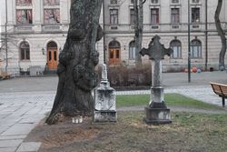 Gravminner. Foto: Chris Nyborg (2014).