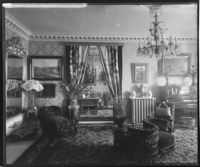 Interiør. Foto: Marthinius Skøien/Nasjonalbiblioteket (1900-1910).