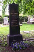 Georg Sverdups gravsted på Vår Frelses gravlund. Foto: Chris Nyborg