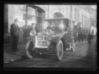 Valgbil fra Arbeiderpartiet, front