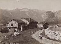 Innistog i Nordigard Homme i 1880-åra.