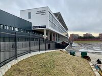 Valle Hovin videregående skole. Foto: Kjetil Ree (2021).