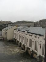 Maskinhall sett utenfra