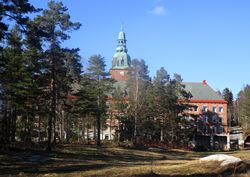 Vardåsen sanatorium i Asker (1923). Foto: Stig Rune Pedersen