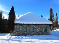 Veggli fjellkirke ble innviet i 1992. Foto: Stig Rune Pedersen