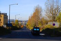 Veien i 2007, sett fra nr. 49 og nedover.